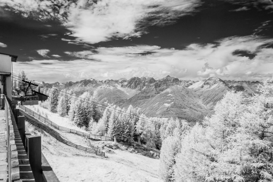 Blick vom Patscherkofel bei Innsbruck