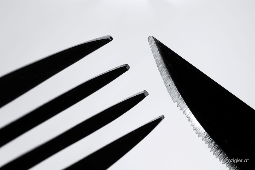 Messer und Gabel
