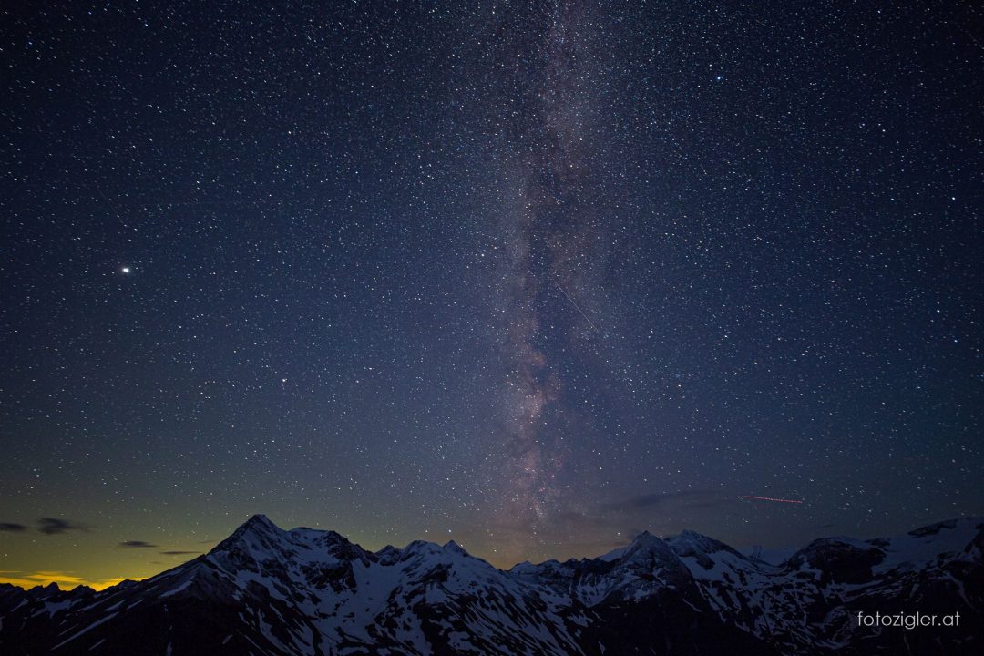 über dem Großglockner - Juli